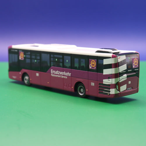 MAN Intercity LE - DB Schienenersatzverkehr - Linie RE67 Ersatzverkehr Darmstadt Hbf - Modellbus Rietze (FALSCHE OVP)