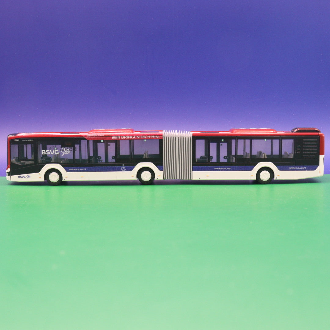 MAN New Lions City 18 - BSVG Braunschweig - Exklusive Sonderauflage 150 Stück - Modellbus Rietze