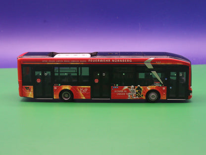MAN Lions CIty 12E - VAG - Feuerwehr Nürnberg - Modellbus Rietze 76344