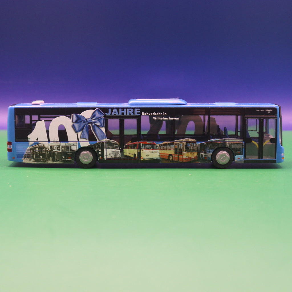MAN Lions City - 100 Jahre Nahverkehr in Wilhelshaven - Modellbus Rietze 67467