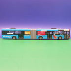 Solaris Urbino 18 - Rheinbahn Düsseldorf - Lebara mobile - Linie 738 Düsseldorf Hbf - Modellbus Rietze 66857 - Erscheinungsjahr: 08/2015