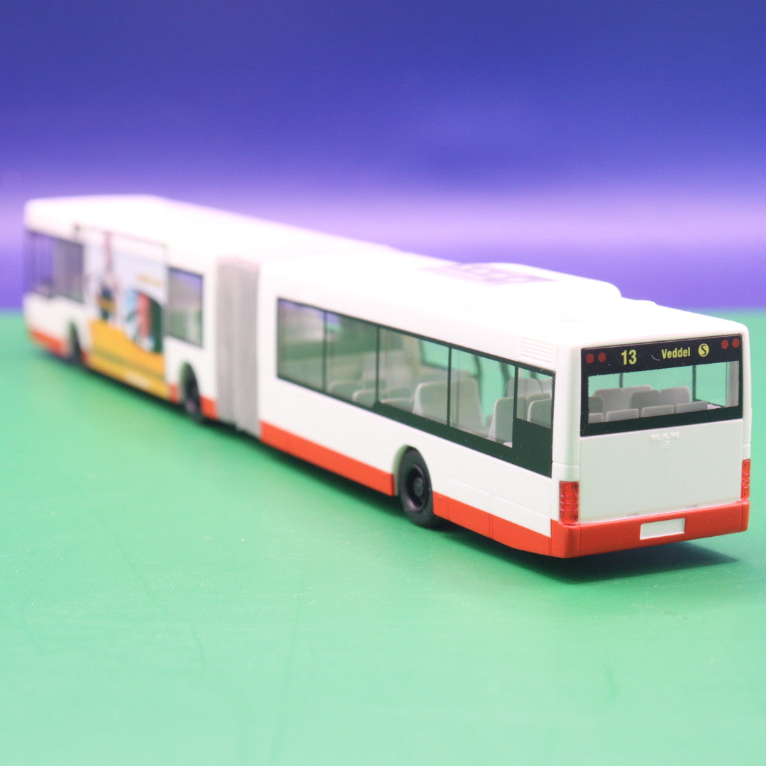 MAN NG - Hochbahn Hamburg - Linie 13 Veddel S - Modellbus Rietze