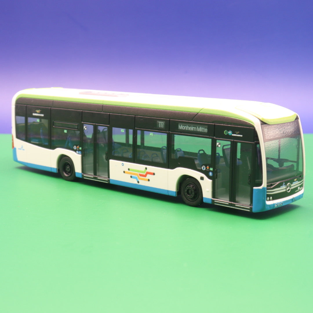 Mercedes Benz eCitaro 12 - BSM - Bahnen der Stadt Monheim - Modellbus Rietze 75603