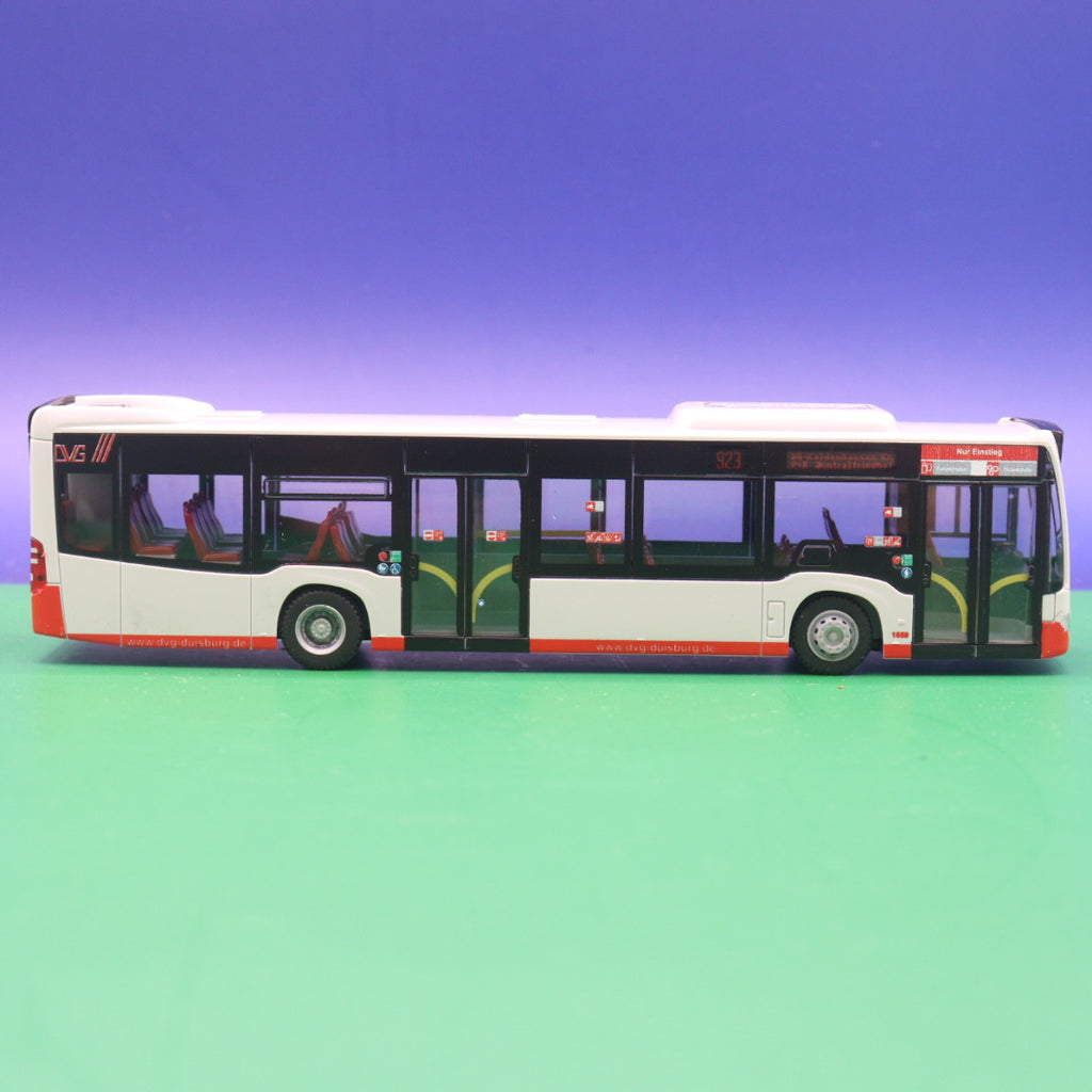 Mercedes Benz Citaro C2 - DVG Duisburg - Verkehrsgesellschaft Duisburg - Linie 923 DU Kaldenhausen Kr P+R Zentralfriedhof - Modellbus Rietze 73424 - Auslieferung: 02/2018
