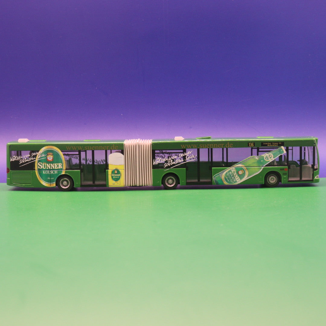 Mercedes Benz O530 Citaro G - KVB Köln - Sünner Kölsch - Linie 136 Lindenthal Dürener Str Hohenlind - Modellbus Rietze 67031