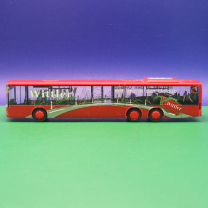 Setra S 319 NF - Wittler mit uns in den Urlaub - Gebraucht ohne Spiegel - Modellbus Rietze