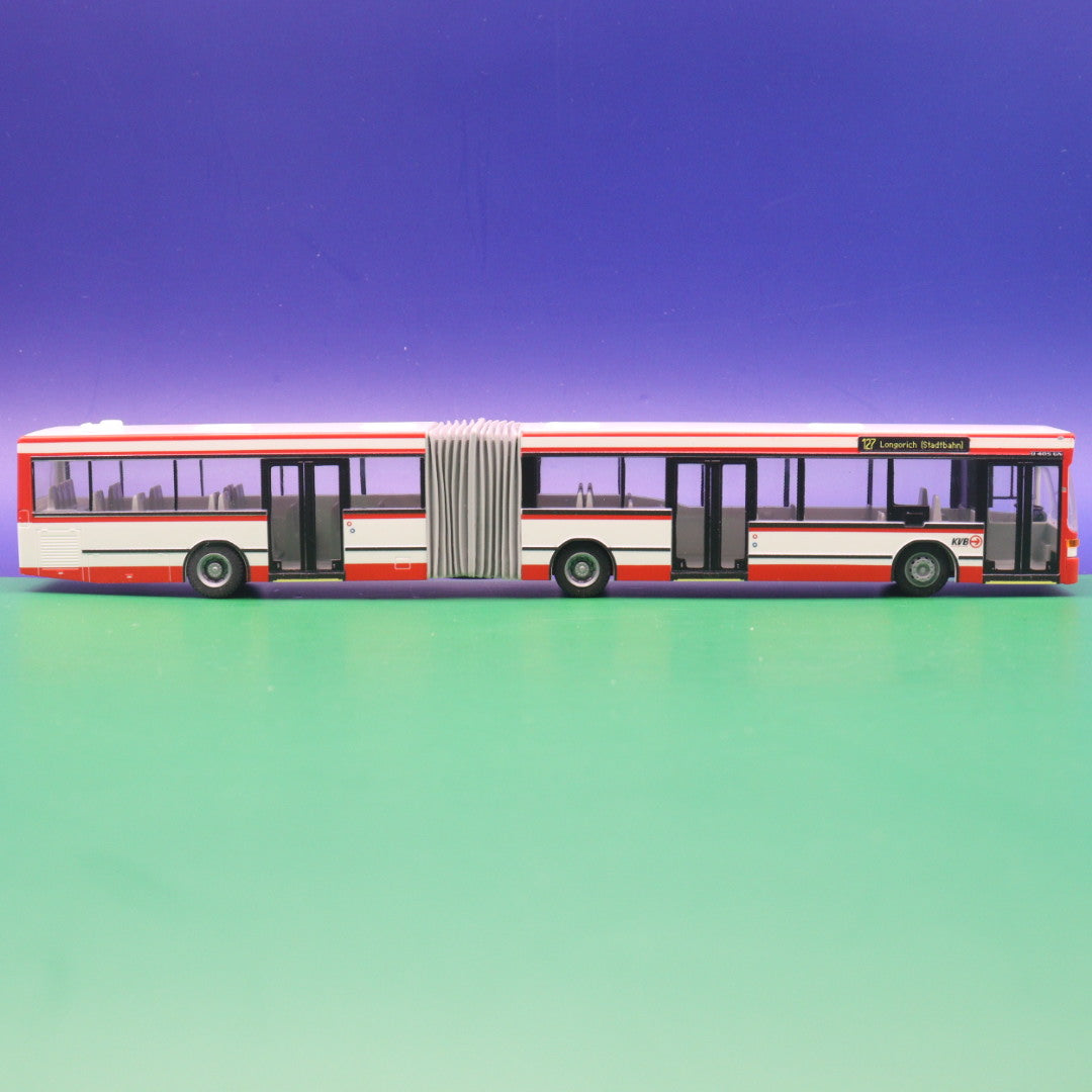 Mercedes Benz O405 G - KVB Köln - Linie 127 Longerich Stadtbahn - Modellbus Rietze