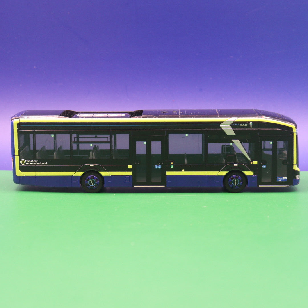 MAN Lions City 12E - MVV Münchner Verkehrsverbund - Geldhauser - Modellbus Rietze 76335