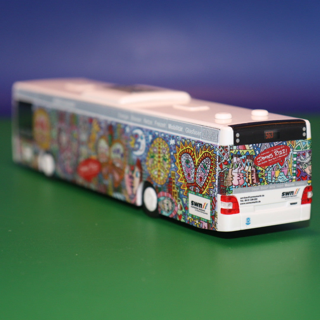 MAN Lions City 12 - SWN Stadtwerke Neumarkt - James Rizzi - Modellbus Rietze 72721
