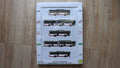 Ruhrgebiet Kör - Bogestra, Vestische, BSM, HCR - Modell Serien Set