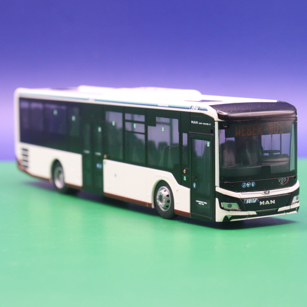 MAN Lions Intercity - RMV Wiesbaden - OHNE SPIEGEL ! FALSCHE OVP ! - Modellbus RIetze