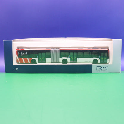Mercedes Benz Citaro C2 G Hybrid - SWK Stadtwerke Krefeld - Ziel: SWK Saubere Flotte - Modellbus Rietze 73645