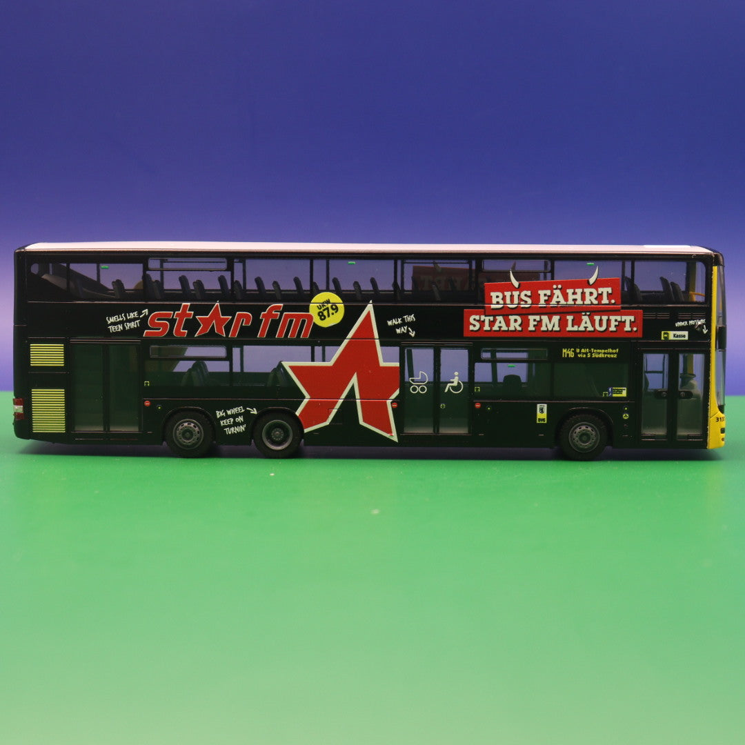 MAN Lion s City DL07 - BVG Berlin - Star FM - Modellbus Rietze 67699