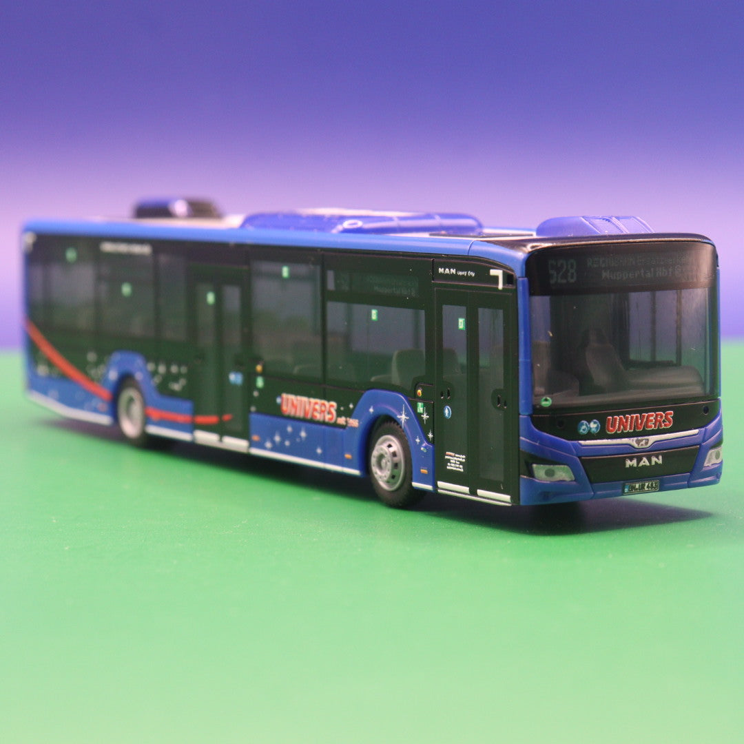 MAN New Lions City 12 - Univers Bonn - SEV Linie S28 Regiobahn Ersatzverkehr Wuppertal Hbf - Modellbus Rietze 75420
