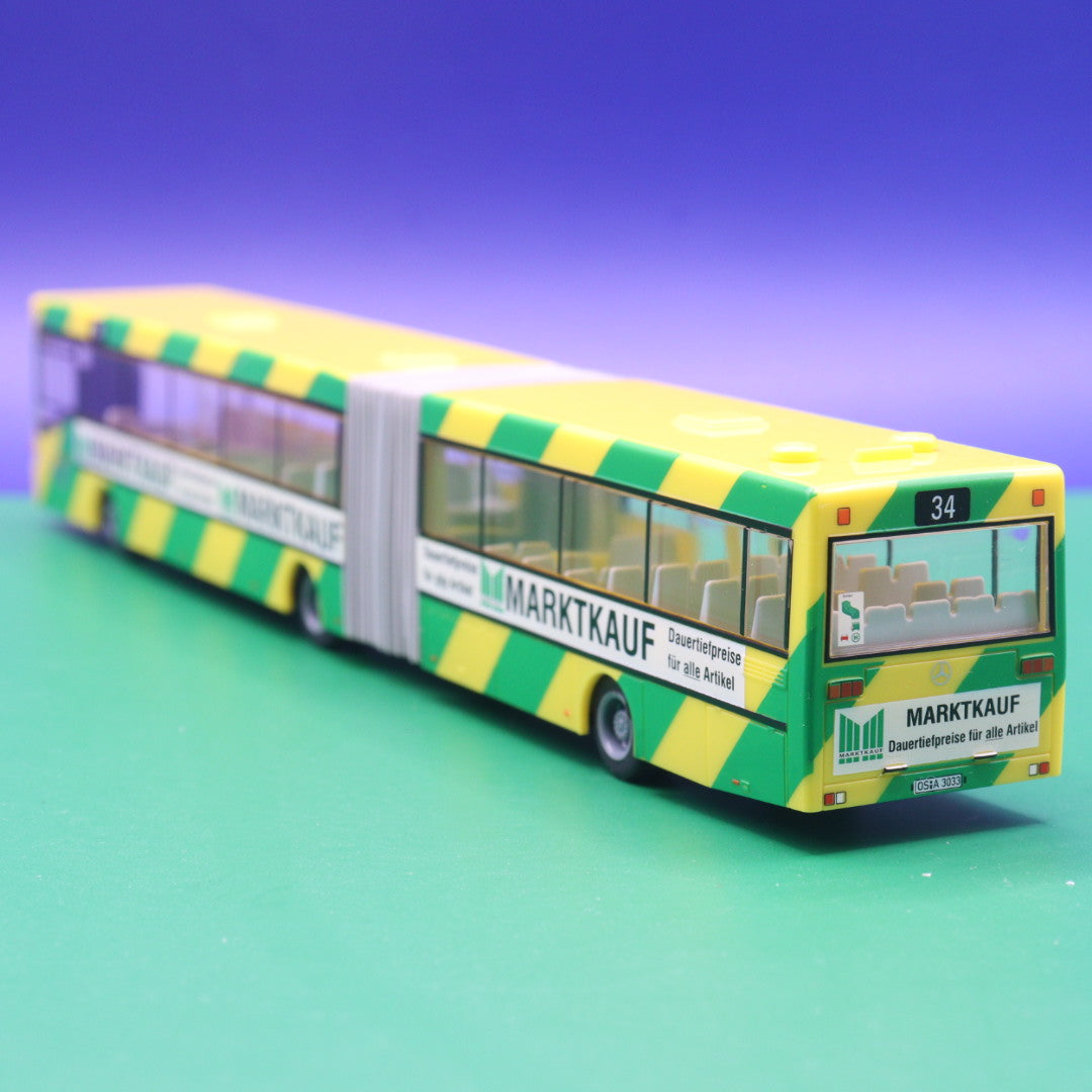 Mercedes Benz O405 G - Stadtwerke Osnabrück - Marktkauf - Linie 34 Heger Friedhof - Modellbus Rietze 69813-2