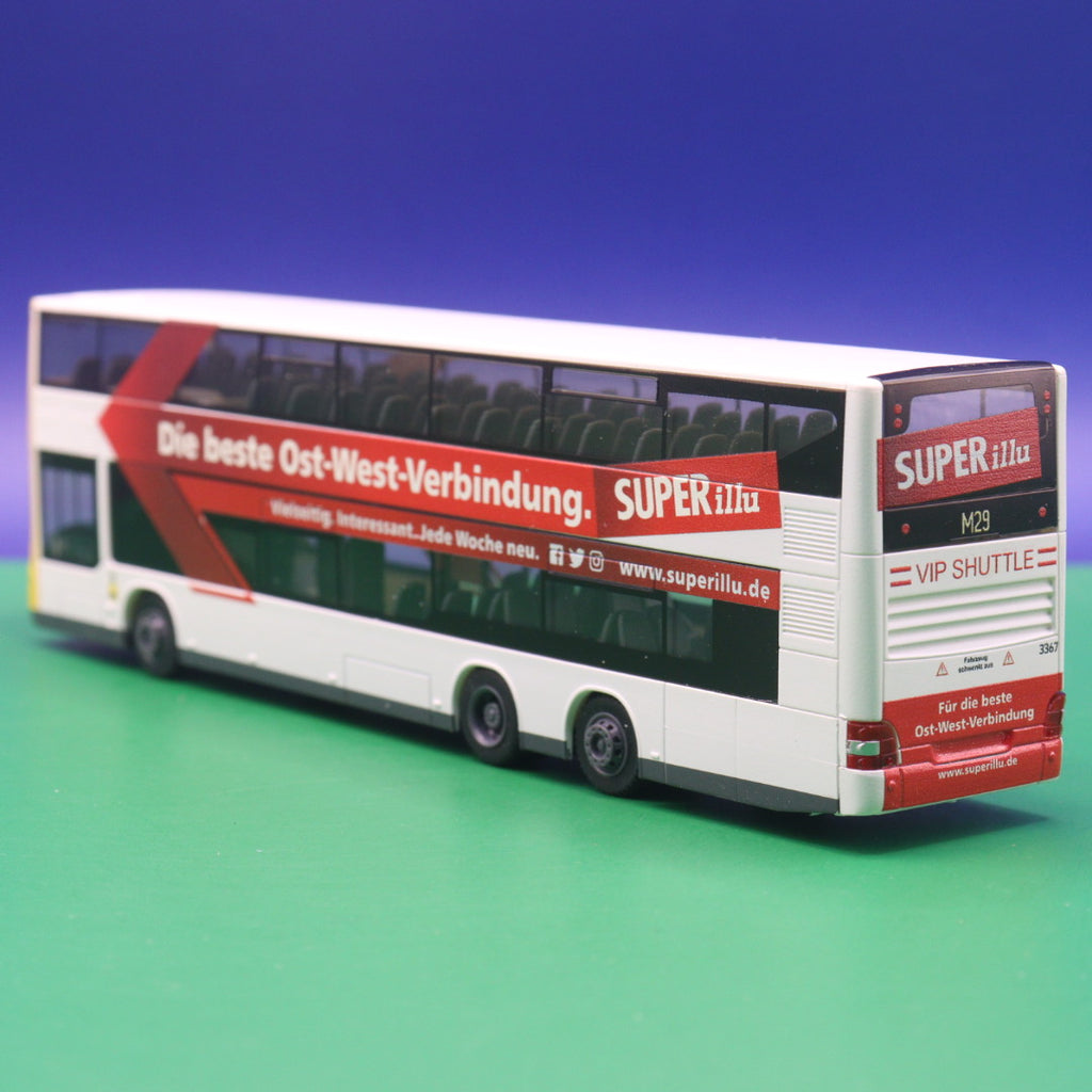 MAN DL07 - BVG Berlin - SUPERillu - Linie M29 U Hermannplatz - Modellbus Rietze 67784