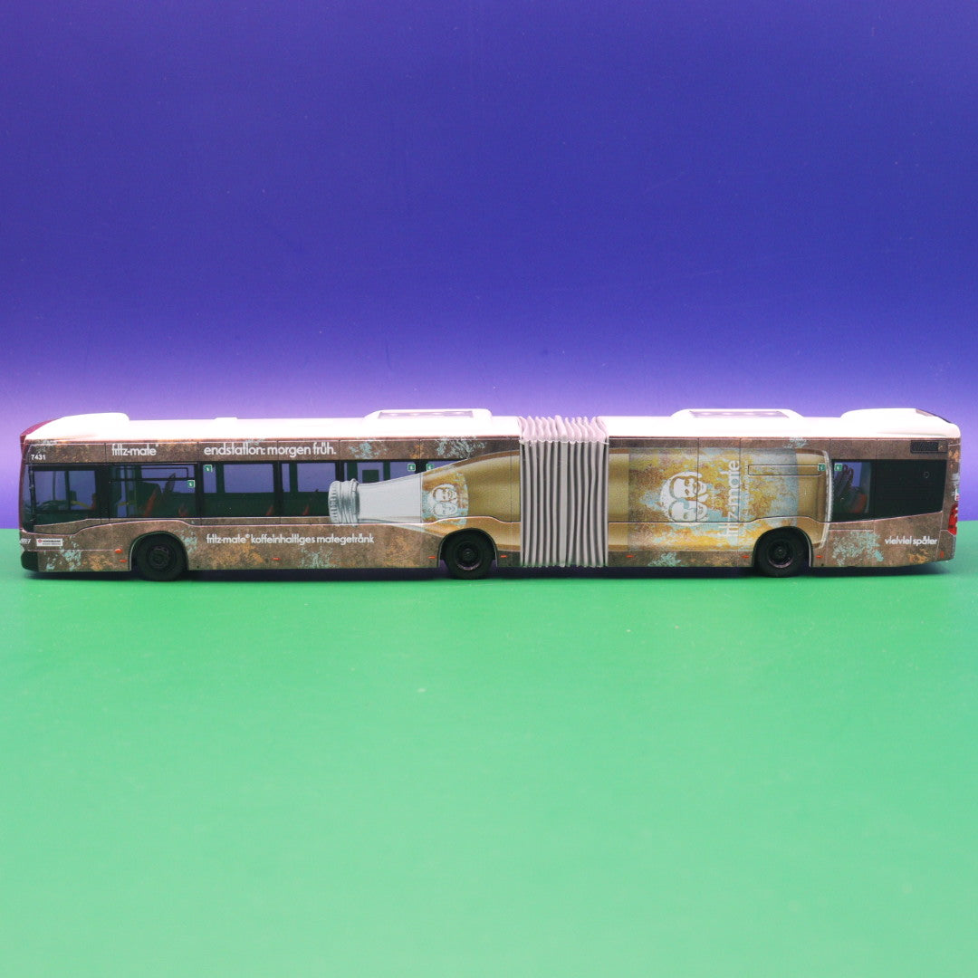 Mercedes Benz CItaro C2 G - Hochbahn Hamburg - Fritz Mate (Endstation morgen früh) - Modellbus Rietze 69566 (Auflage 300 Stück)