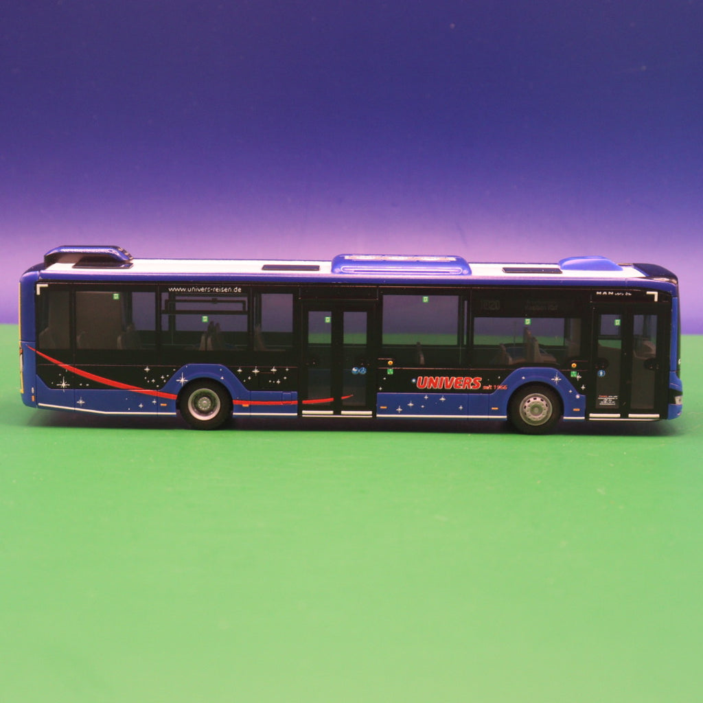 MAN New Lions City 12 - Univers Bonn - Linie RB20 Ersatzverkehr Aachen Hbf - Modellbus Rietze 75420
