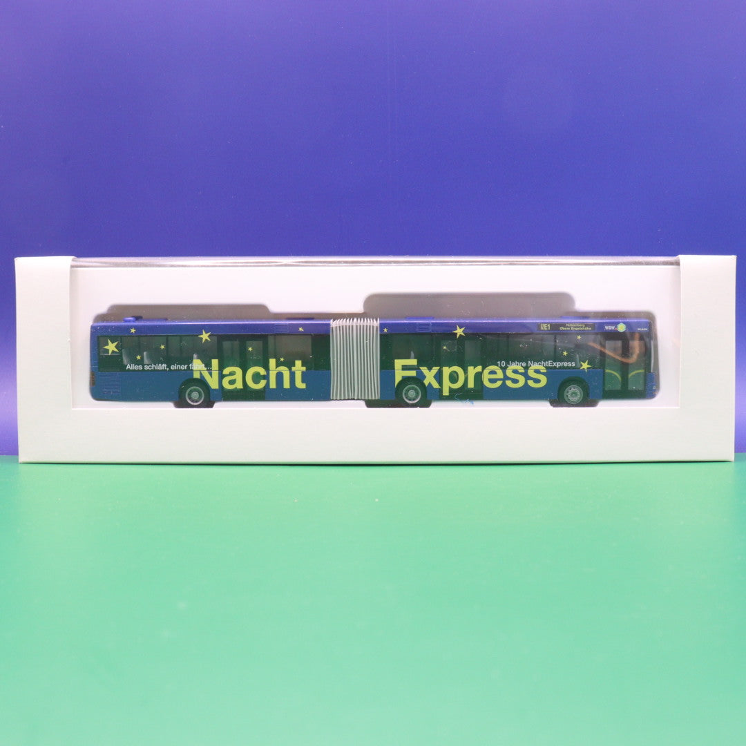 MAN NG - WSW Wuppertal - Nacht Express - Modellbus Rietze OHNE ZURÜSTTEILE