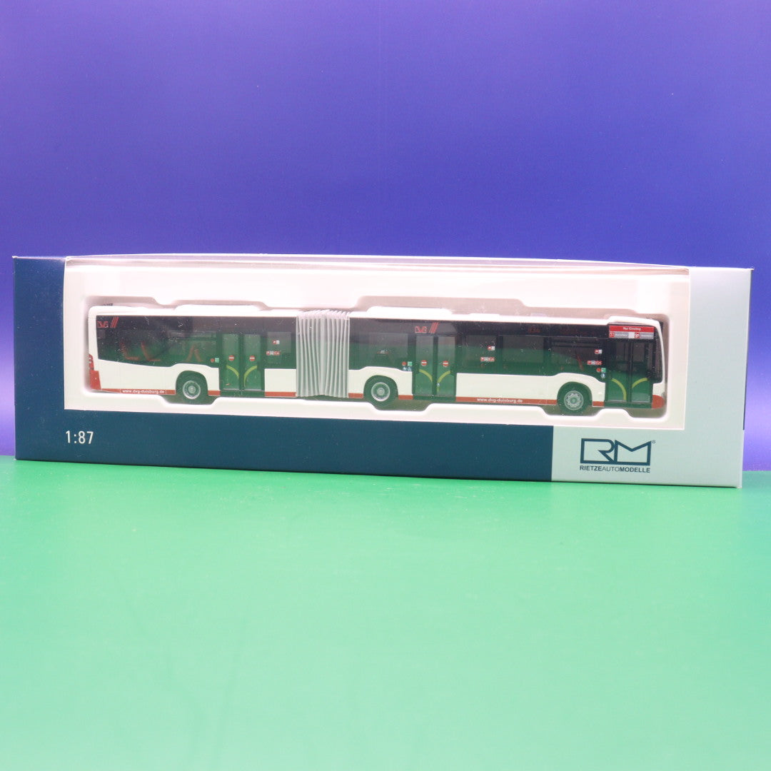 Mercedes Benz Citaro C2 G - DVG Duisburg - Duisburger Verkehrsgesellschaft - Linie 934 Duisburg Hauptbahnhof - Modellbus Rietze 69550