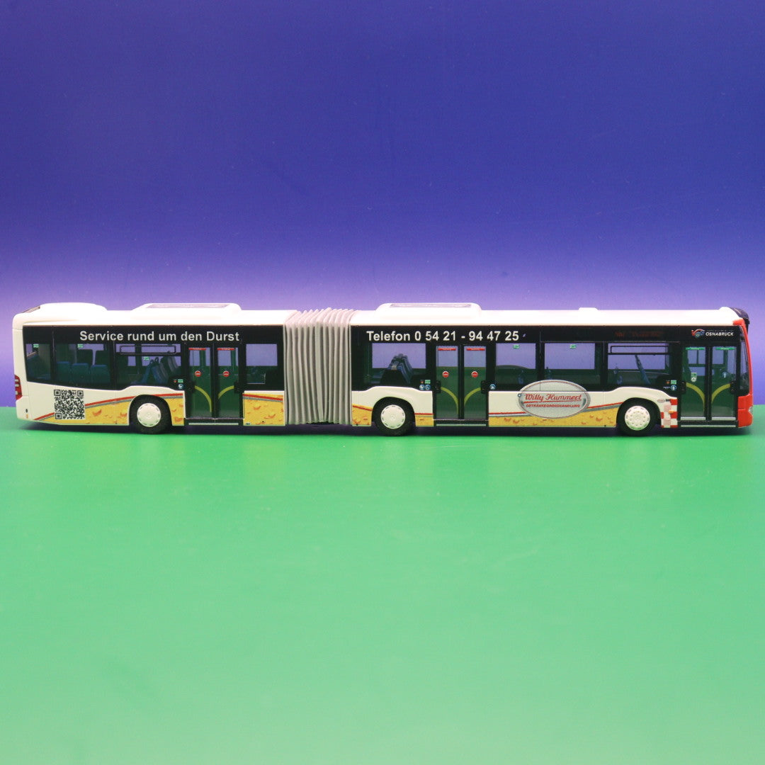 Mercedes Benz Citaro C2 G - Osnabrück - Willy Hummert Getränke Grosshandlung - Modellbus Rietze 73678