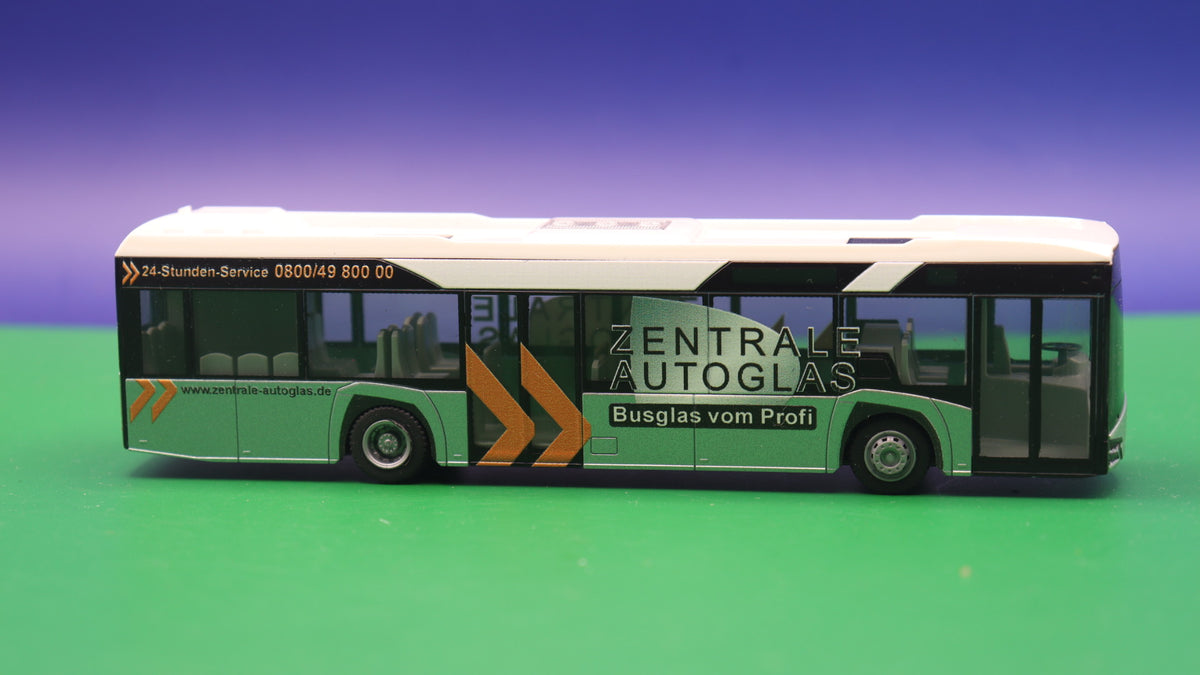 Solaris Urbino 12 - Zentrale Autoglas (Busglas vom Profi) - Modellbus Rietze