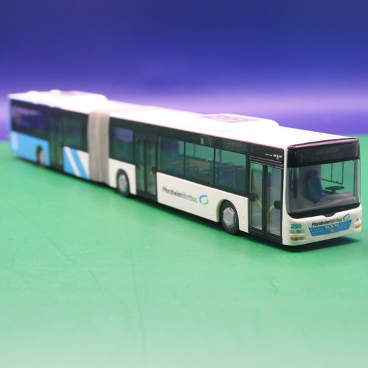 MAN Lions City G - Pforzheim fährt Bus - Linie 1 Arlinger - Modellbus Rietze (Ohne OVP / Ohne Zurüstteile)