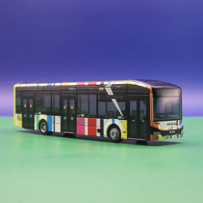 MAN Lions City 12E - Multiplicity - Ville de Luxembourg - Modellbus Rietze 76351