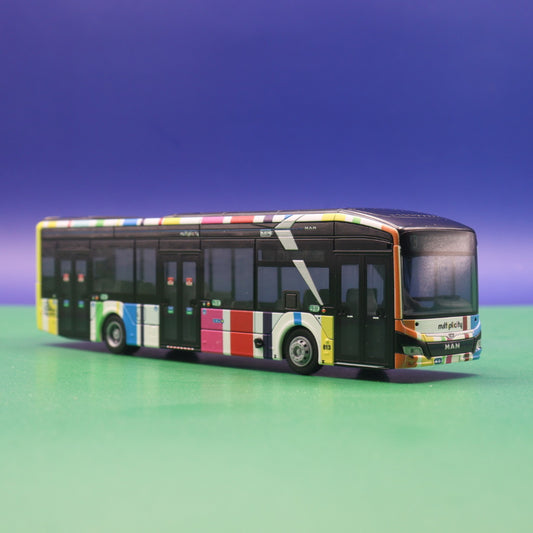 MAN Lions City 12E - Multiplicity - Ville de Luxembourg - Modellbus Rietze 76351