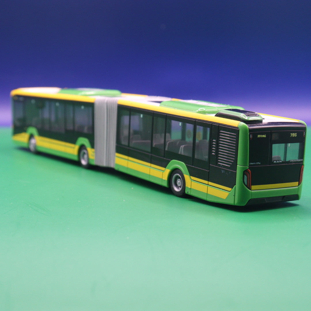 MAN New Lions City G - STOAG Oberhausen - Modellbus Rietze KAROSSE TEIL FEHLT (Ohne OVP / Zurüstteile)