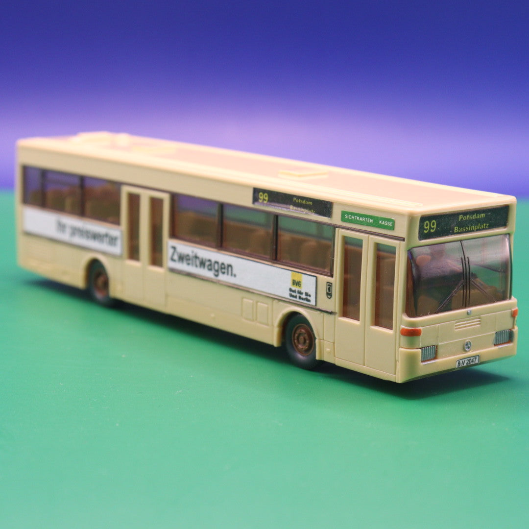 Mercedes Benz O405 - BVG Berlin Ihr Preiswerter Zweitwagen (Umbau) Gebraucht & Ohne OVP - Modellbus Wiking