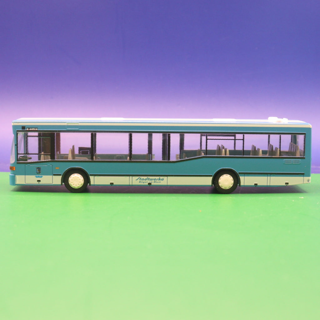 Mercedes Benz O405 N - Stadtwerke Bingen am Rhein - Linie 601 Stadtbahnhof Bingen - Modellbus Rietze 75241