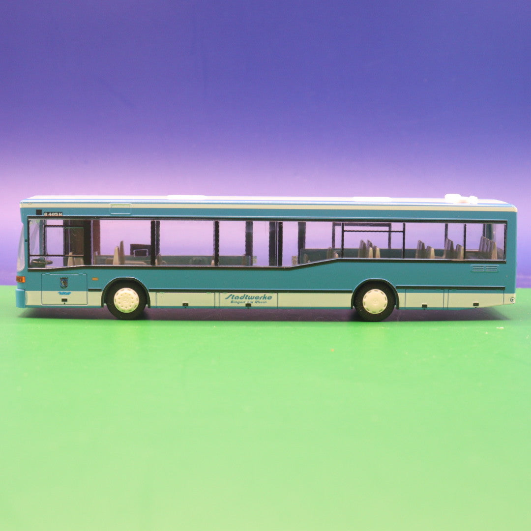 Mercedes Benz O405 N - Stadtwerke Bingen am Rhein - Linie 601 Stadtbahnhof Bingen - Modellbus Rietze 75241