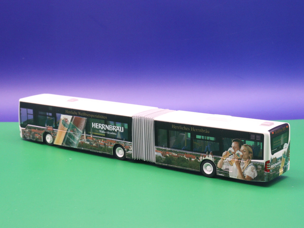 Mercedes Benz O530 Citaro G Facelift - KVB Ingolstadt - Herrnbräu Bier - Modellbus Rietze