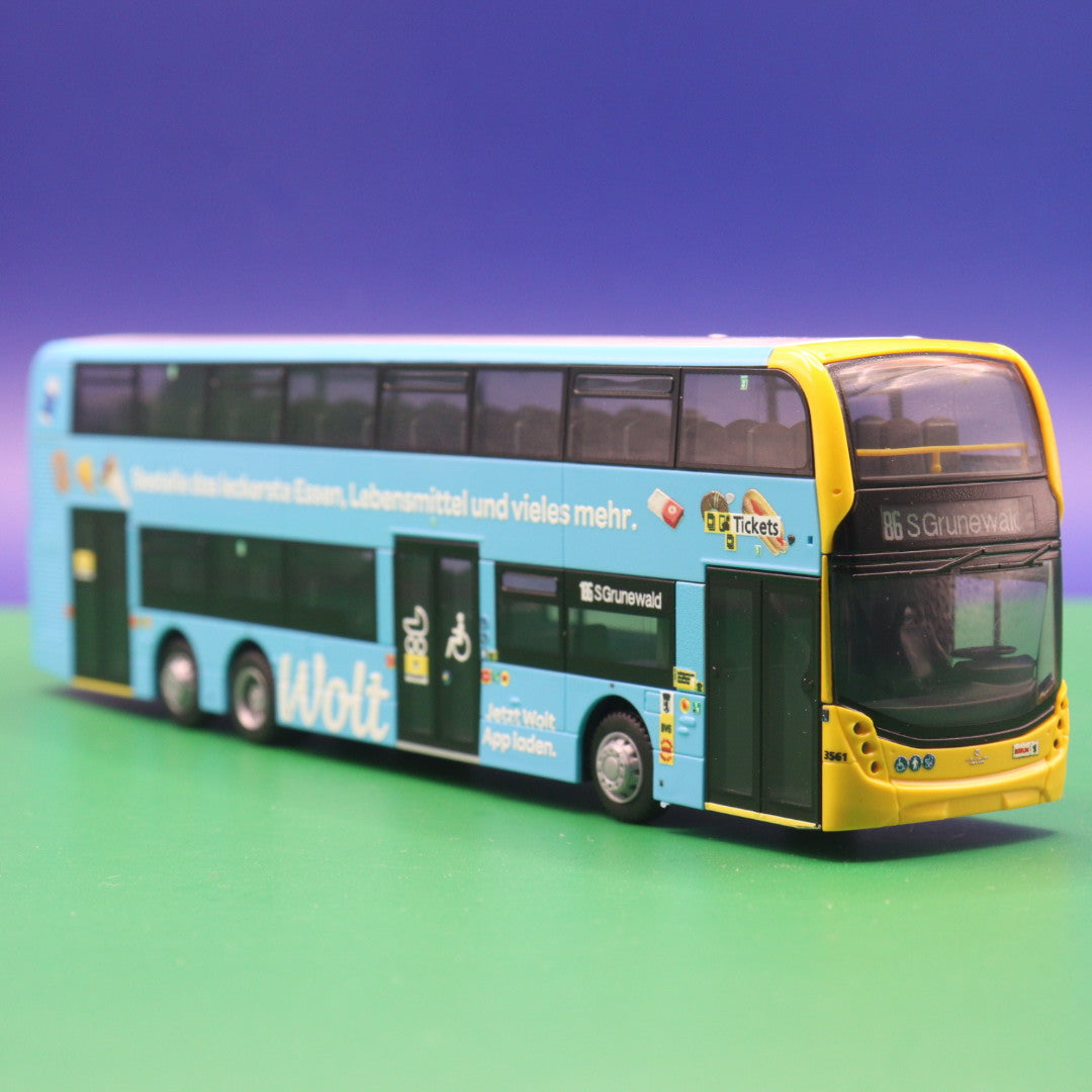 Alexander Dennis Envirno 500 - Wolt - BVG Berlin - Modellbus Rietze 78001