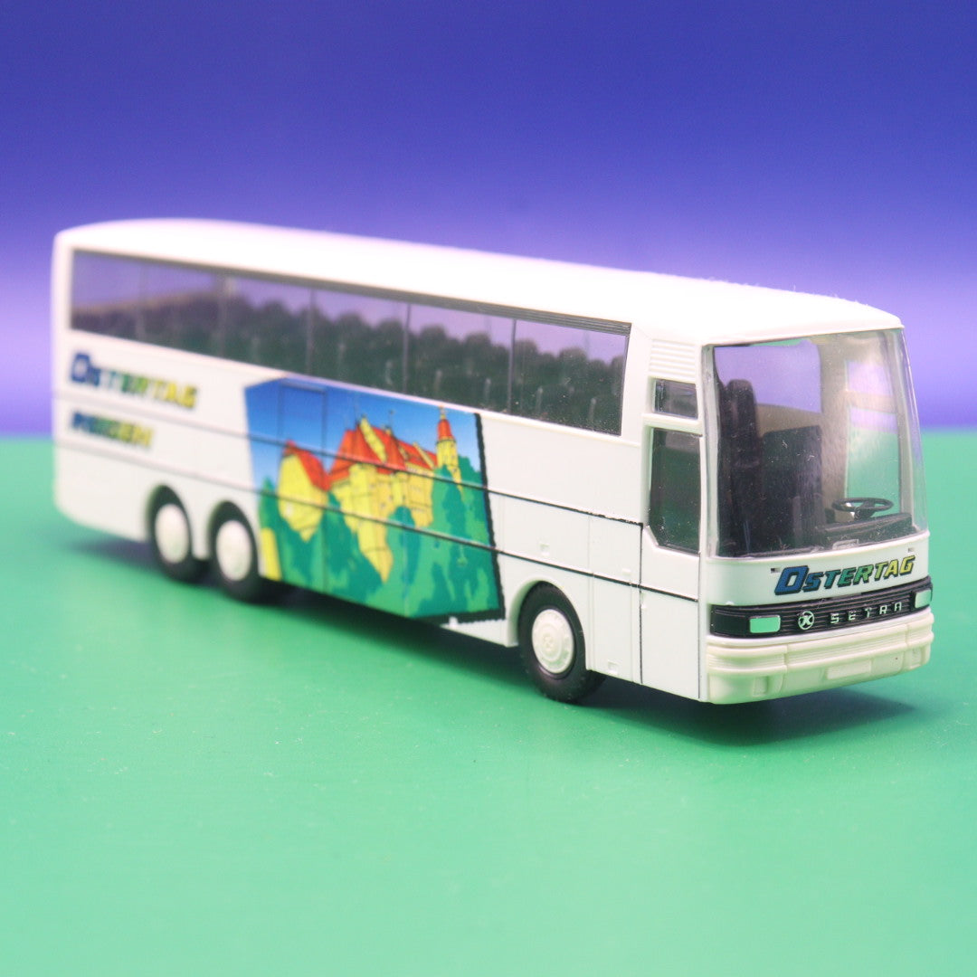 Setra S 215 HDH - Ostertag Reisen - Gebraucht, Ohne OVP - Modellbus Herpa