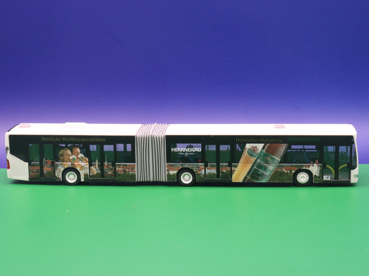 Mercedes Benz O530 Citaro G Facelift - KVB Ingolstadt - Herrnbräu Bier - Modellbus Rietze