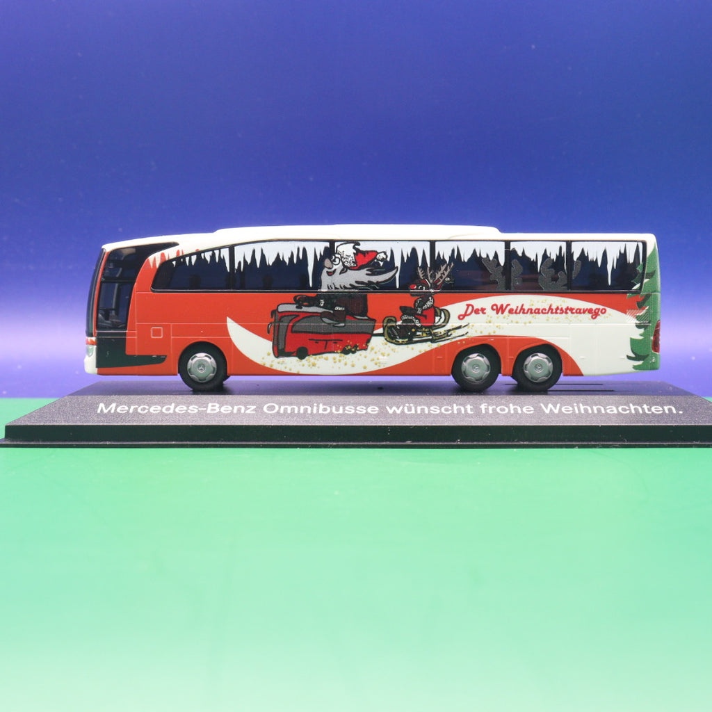 Mercedes Benz Travego - Mercedes Benz Sondermodell - Der Weihnachtstravego - Modellbus Rietze