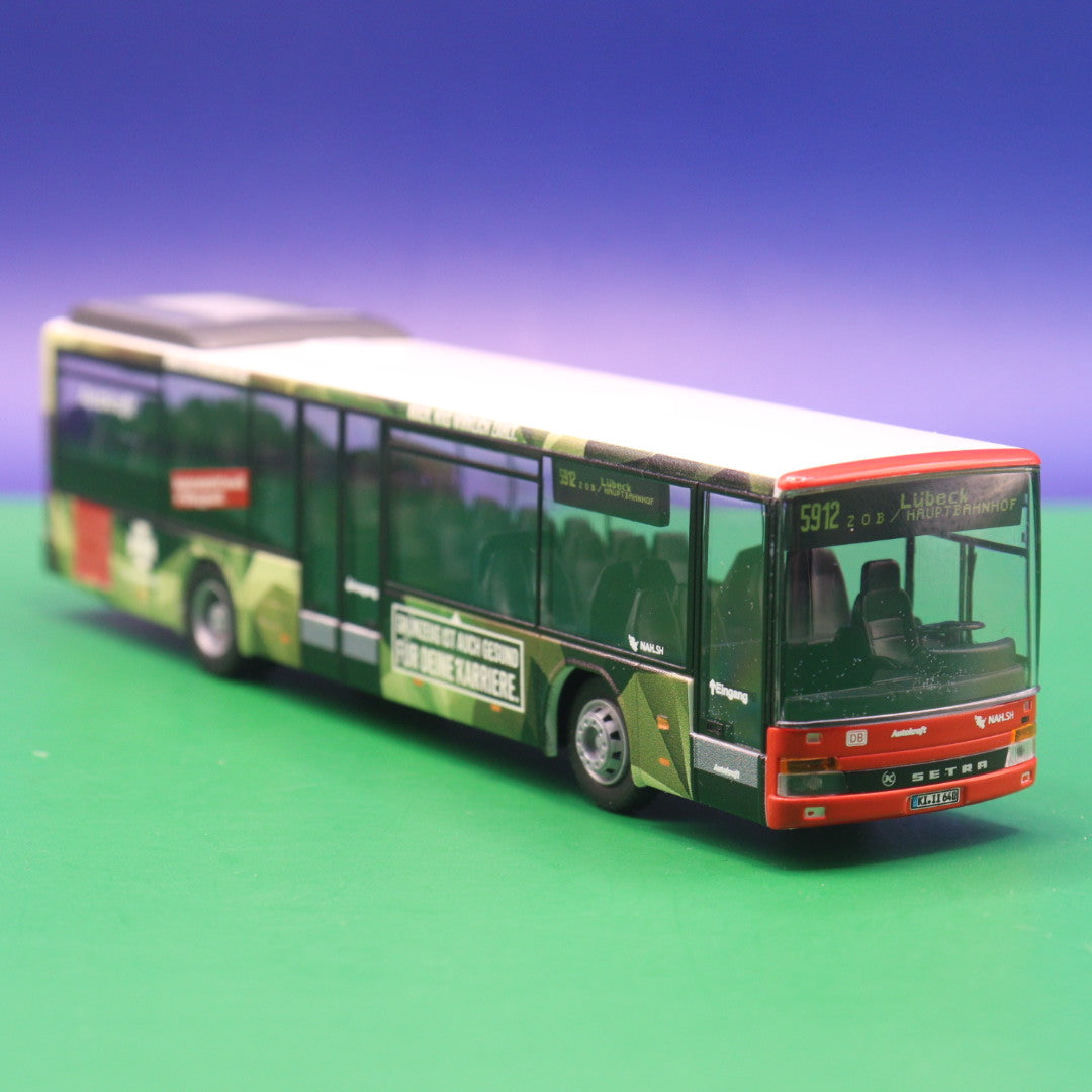 Setra S 315 NF - DB Autokraft Lübeck - Bundeswehr - Auflage 300 - Linie 5912 Lübeck ZOB/Hauptbahnhof - Modellbus Rietze