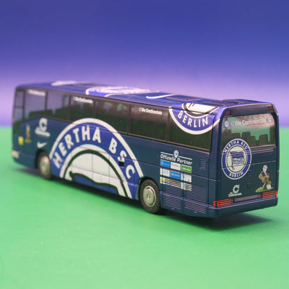 Mercedes Benz O 404 RHD -  BVG Berlin - Hertha BSC - Gebraucht, Ohne OVP - Modellbus Rietze
