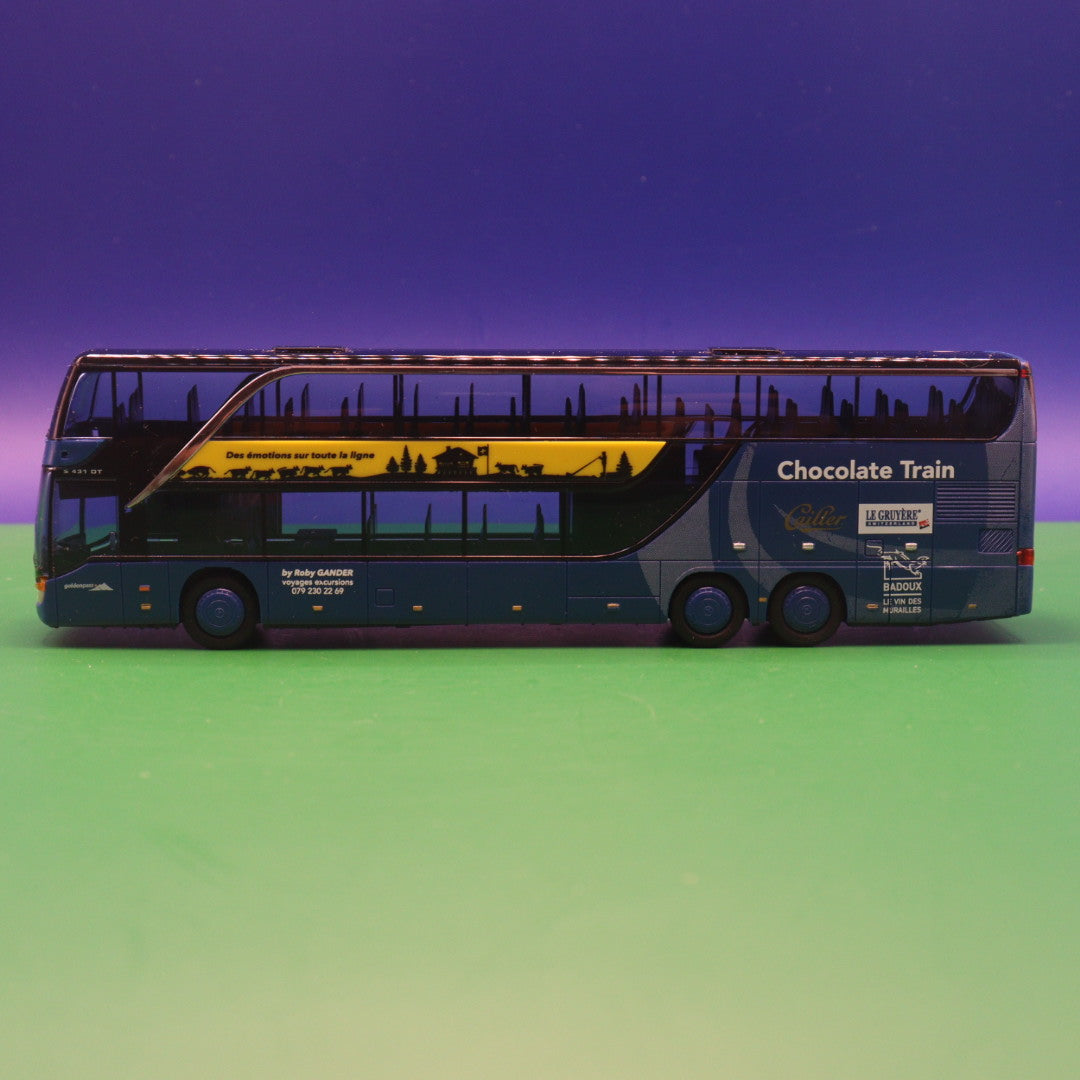 Setra S 431 DT - Chocolate Train - Modellbus AWM