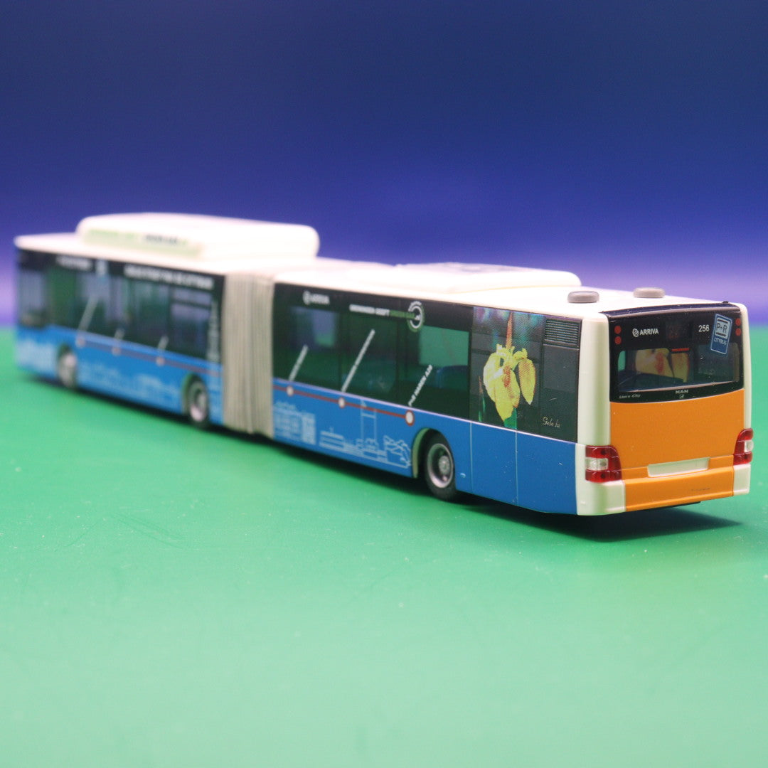 MAN Lions City G - Arriva - (NL) Niederlande - Groningen geeft Groen Gas - Modellbus Rietze