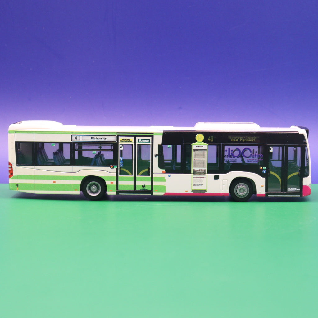 Mercedes Benz Citaro C2 - 100 Jahre Öffis Nahverkehr Hameln Pyrmont GmbH - Modellbus Rietze 73520