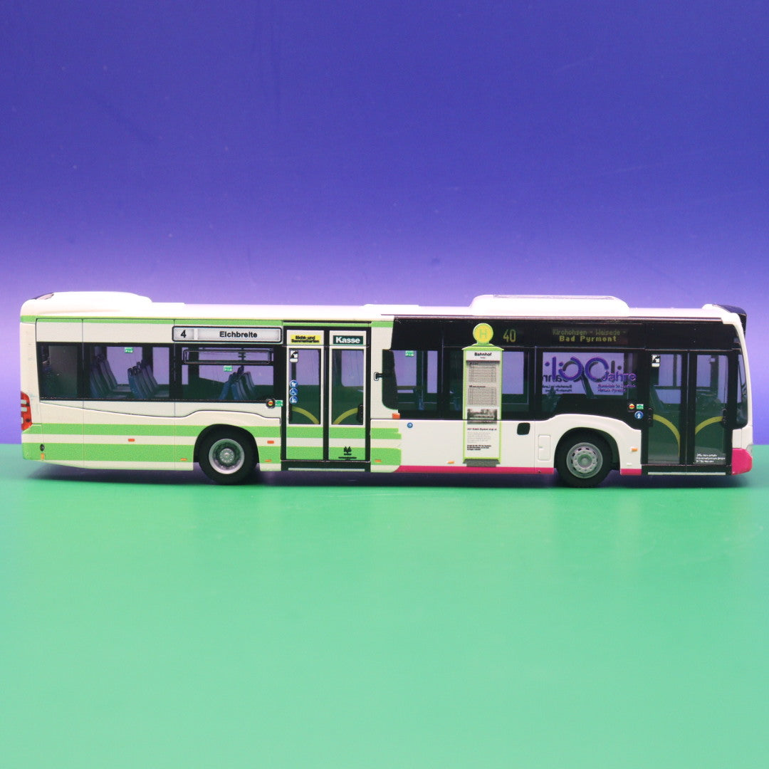 Mercedes Benz Citaro C2 - 100 Jahre Öffis Nahverkehr Hameln Pyrmont GmbH - Modellbus Rietze 73520