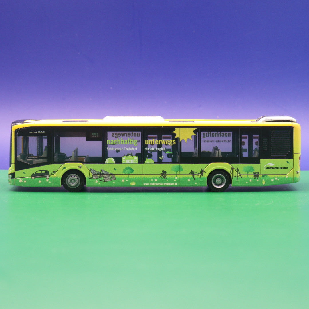 Model bus MAN Lion s City 12, RSVG - Sustainable travel, 2018