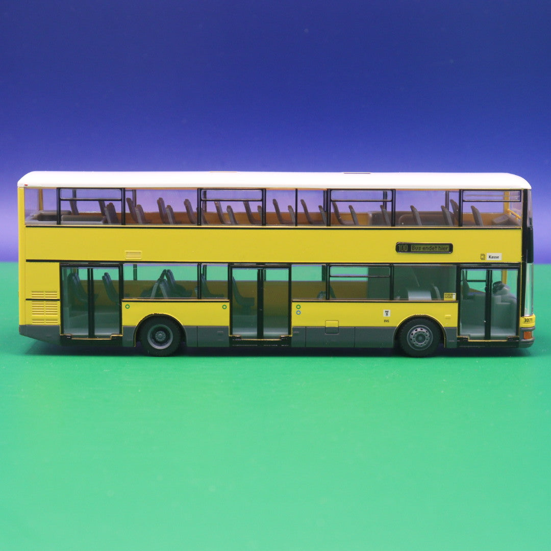 MAN DN 95 - BVG Berlin - Linie 100 Bus Endet hier - Modellbus Rietze 67500