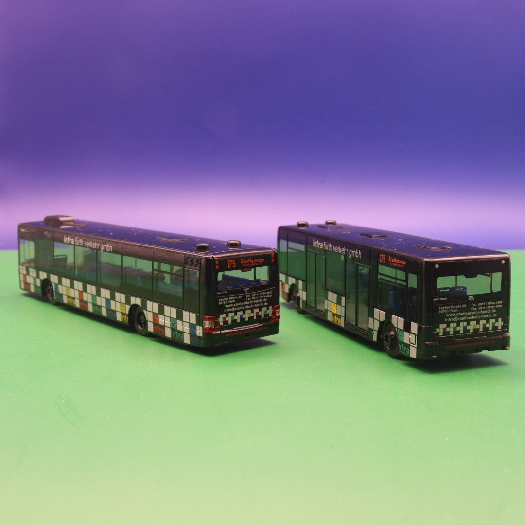 MAN Lions Göppel (mit Anhängerwagen) - Infra Fürth - Modellbus Rietze 66004