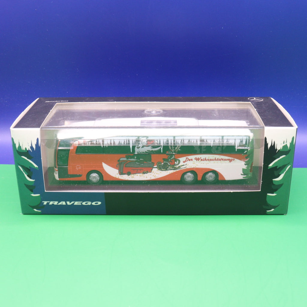 Mercedes Benz Travego - Mercedes Benz Sondermodell - Der Weihnachtstravego - Modellbus Rietze