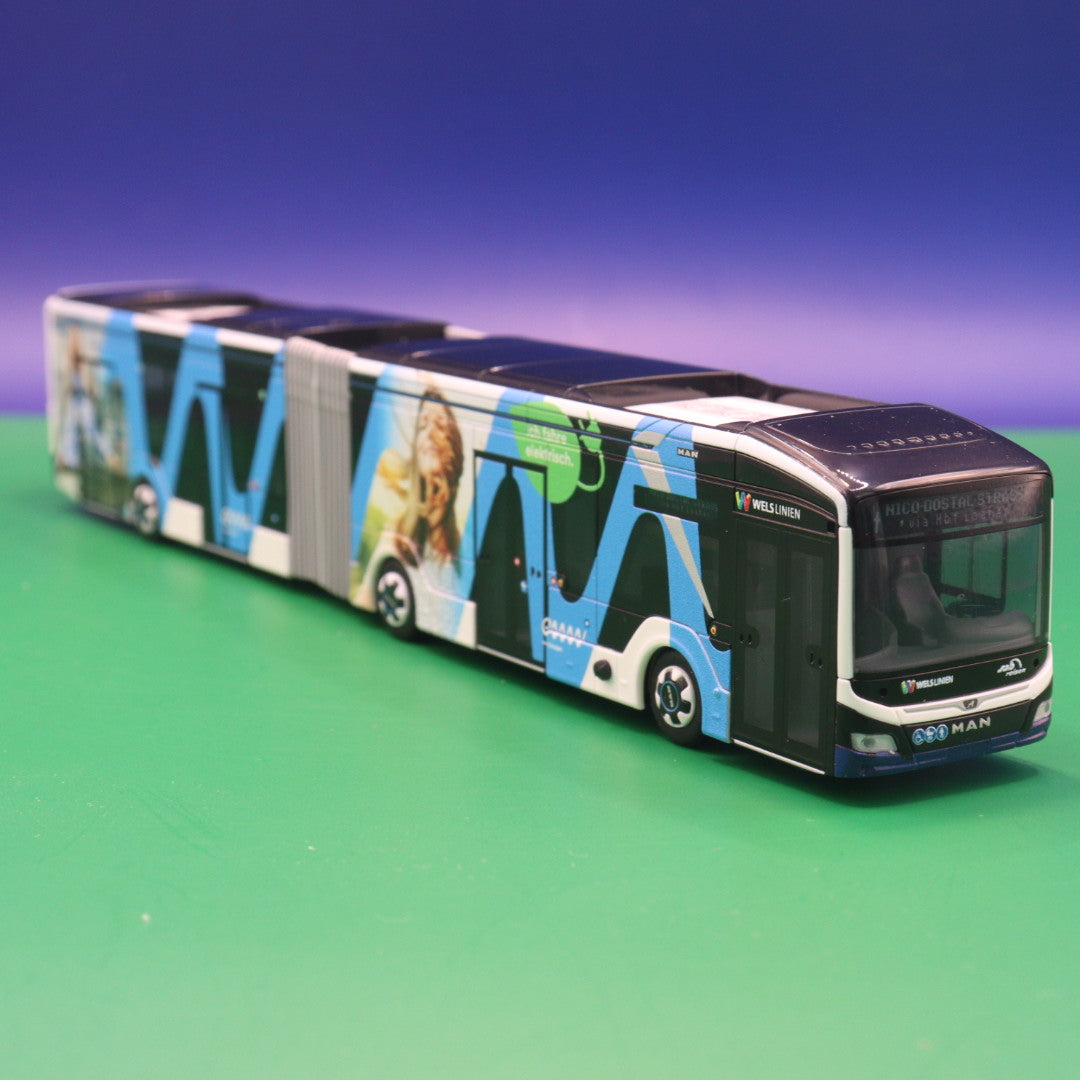 MAN Lions City 18E - Wels Linien - Sab Tours - Österreich (AT) - Modellbus Rietze 76526