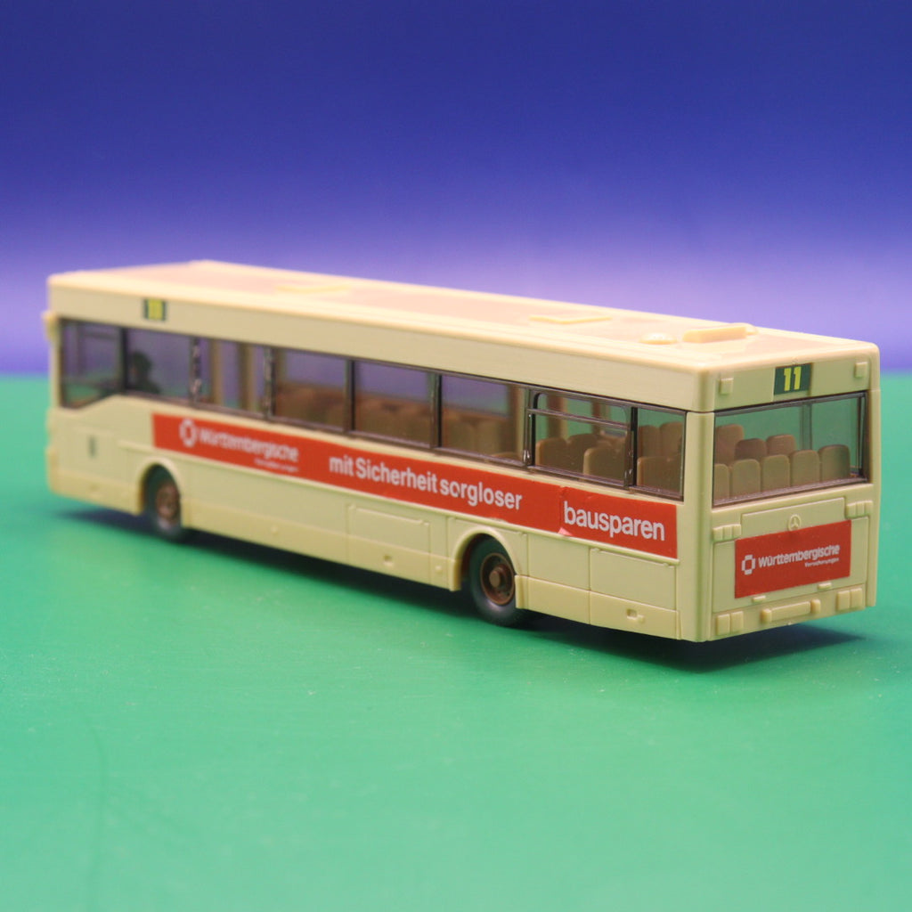 Mercedes Benz O 405 - Württembergische Versicherung - Gebraucht, Ohne OVP - Modellbus Wiking
